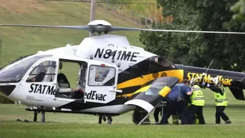 A group of officers wounded in the state of Pennsylvania, including three in serious state