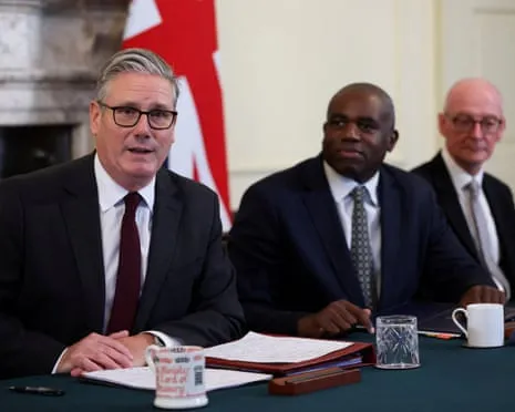 Keir Starmer Leads Cabinet Meeting As Rising Tensions After Exit of Senior Adviser
