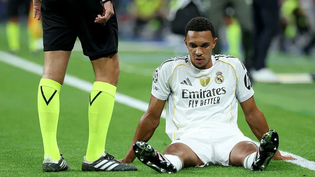 Trent Alexander-Arnold suffers premature blow in Los Blancos UCL match