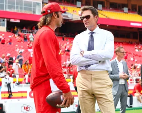 The seven-time Super Bowl champion ignites social media outrage after appearing in Raiders sideline box