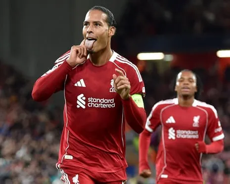 Virgil van Dijk heads last-gasp winner against Spanish giants