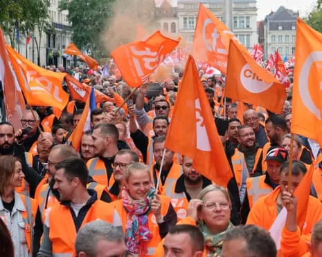 France-Wide Strike Action Sees Massive Crowds Taking to the Streets Throughout France
